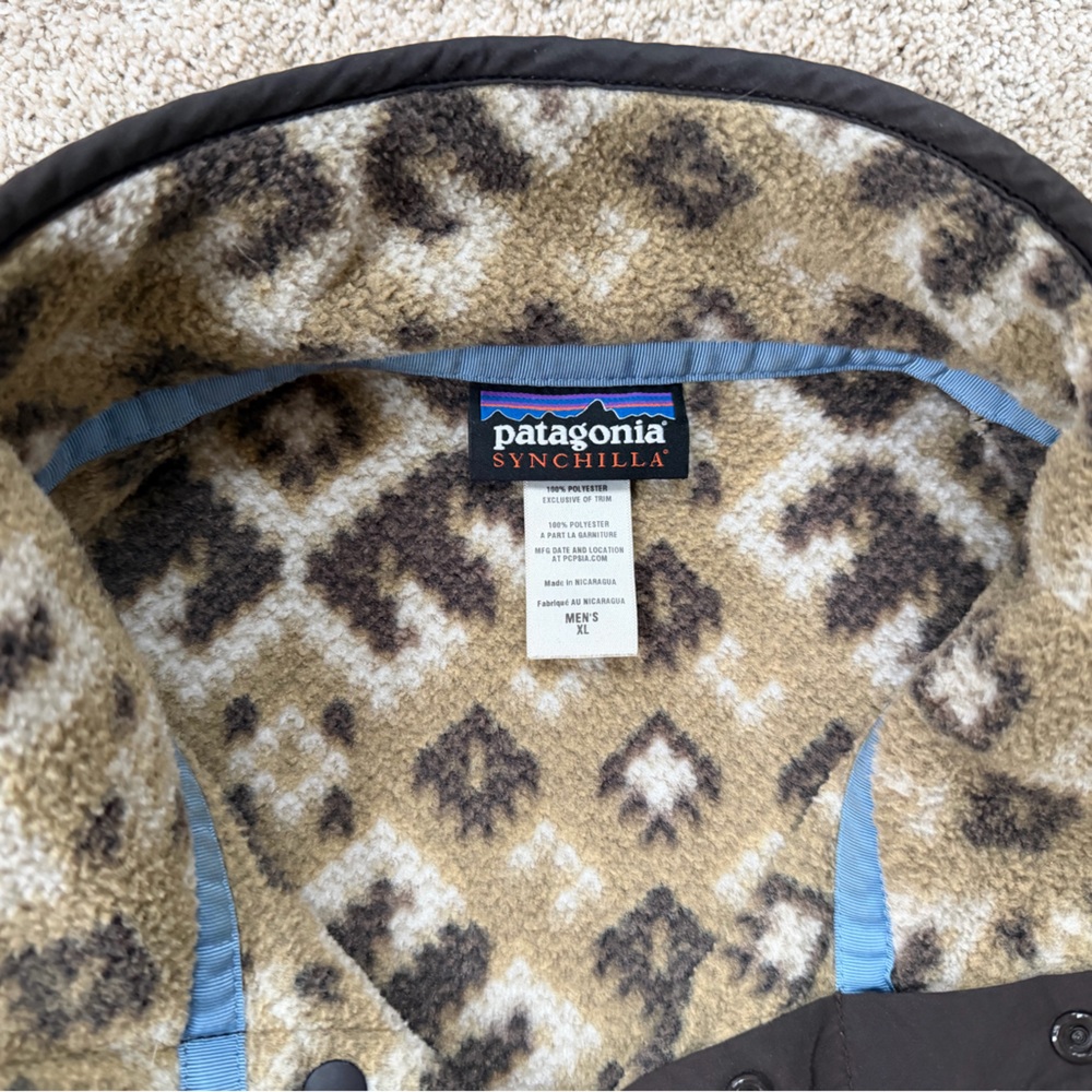 Rare Men’s XL Patagonia Synchilla Fleece Fleece - Picture 3 of 6